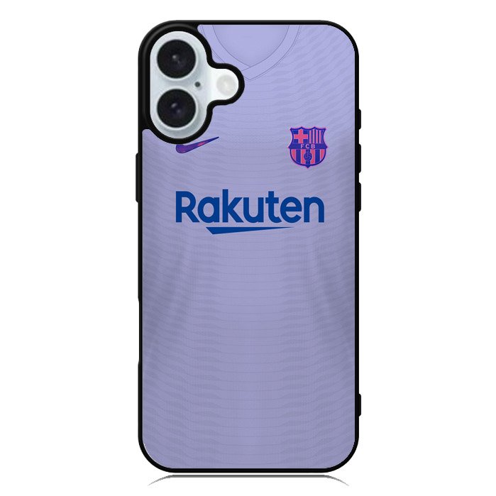 Barcelona FC 2021-2022 Away Jersey iPhone 16 Plus Case QC8786