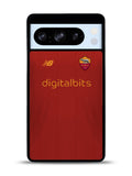 AS Roma 2021-2022 Home Jersey Google Pixel 8 Pro Case QC8790