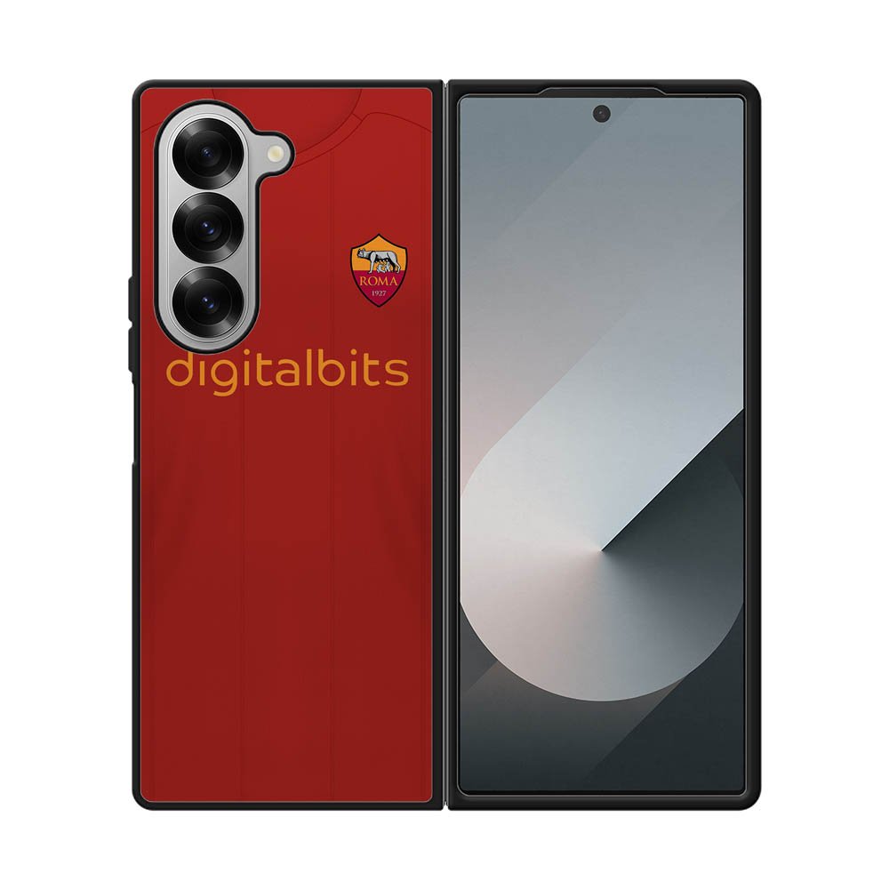 AS Roma 2021-2022 Home Jersey Samsung Galaxy Z Fold 7 5G Case OV8790