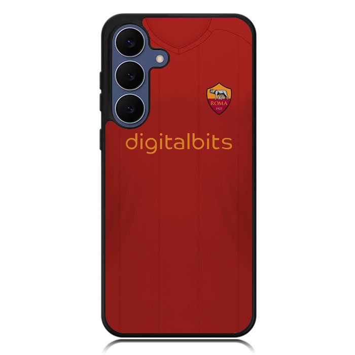 AS Roma 2021-2022 Home Jersey Samsung Galaxy S25 FE Case OV8790