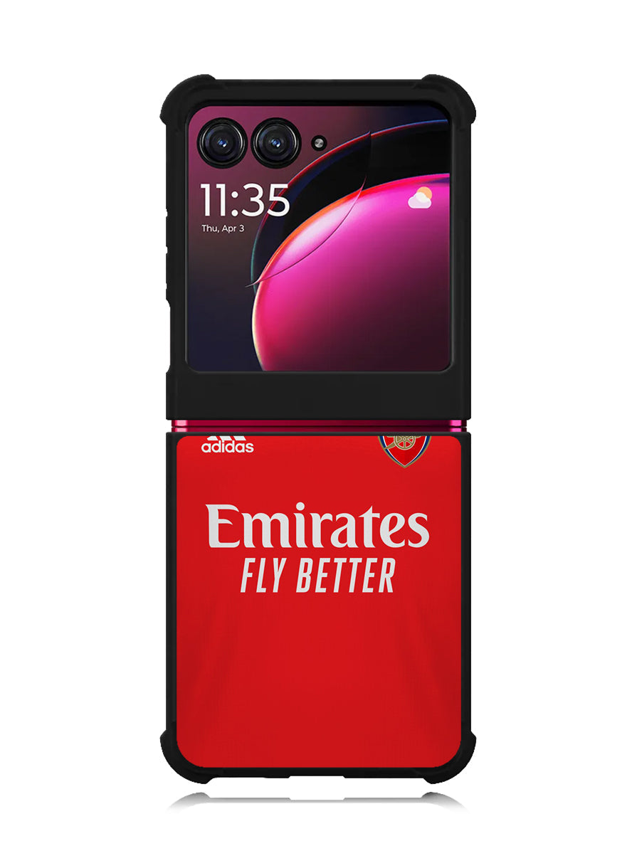 Arsenal 2021-2022 Home Jersey Motorola Moto Razr Plus 2023 , Moto Razr+ 2023 Case OV8789