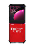 Arsenal 2021-2022 Home Jersey Motorola Moto Razr Plus 2023 , Moto Razr+ 2023 Case OV8789