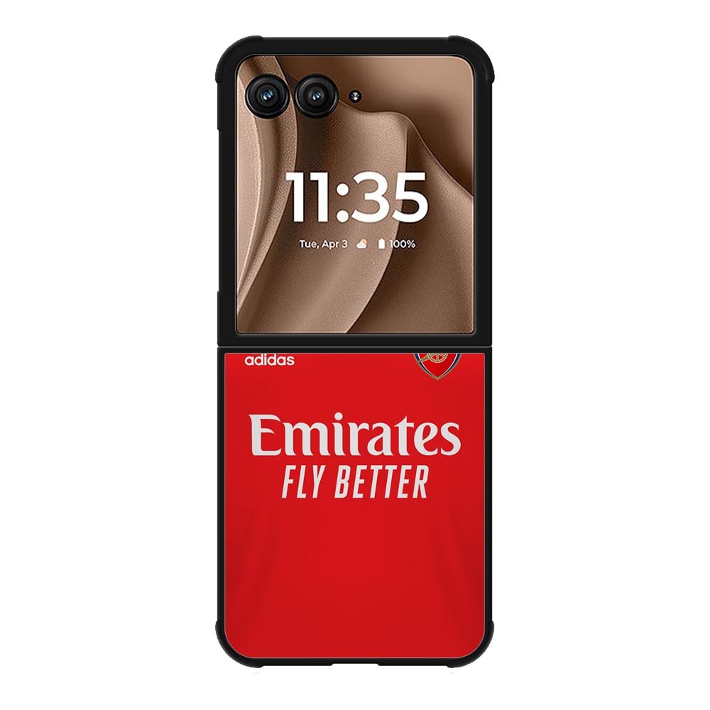 Arsenal 2021-2022 Home Jersey Motorola Moto RAZR Plus 2025 Case OV8789