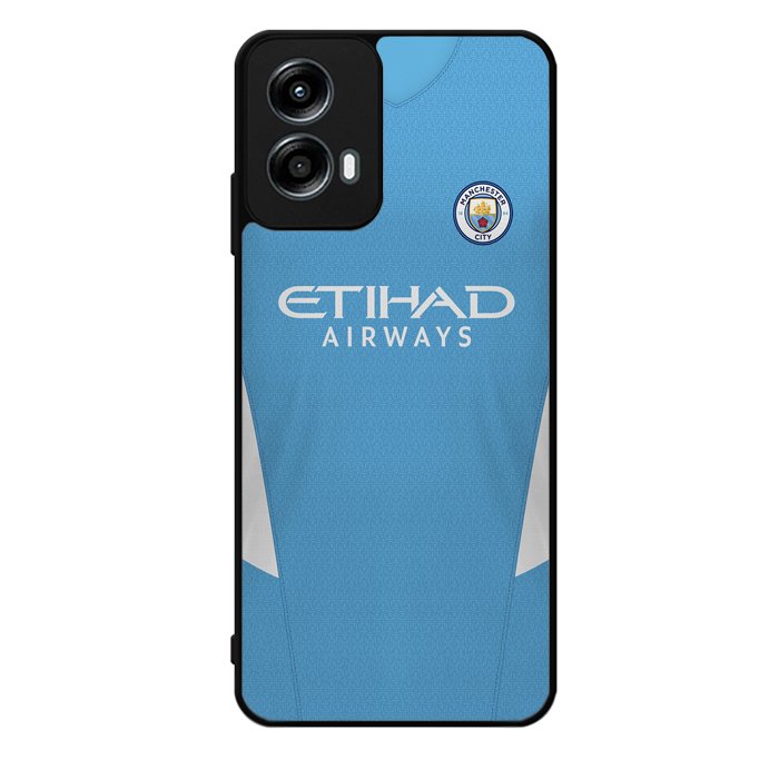 Manchester City 2021-2022 Home Jersey Motorola Moto G Play 2024 Case OV8800