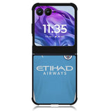 Manchester City 2021-2022 Home Jersey Motorola Moto Razr Plus 2024 , Moto Razr+ 2024 Case OV8800