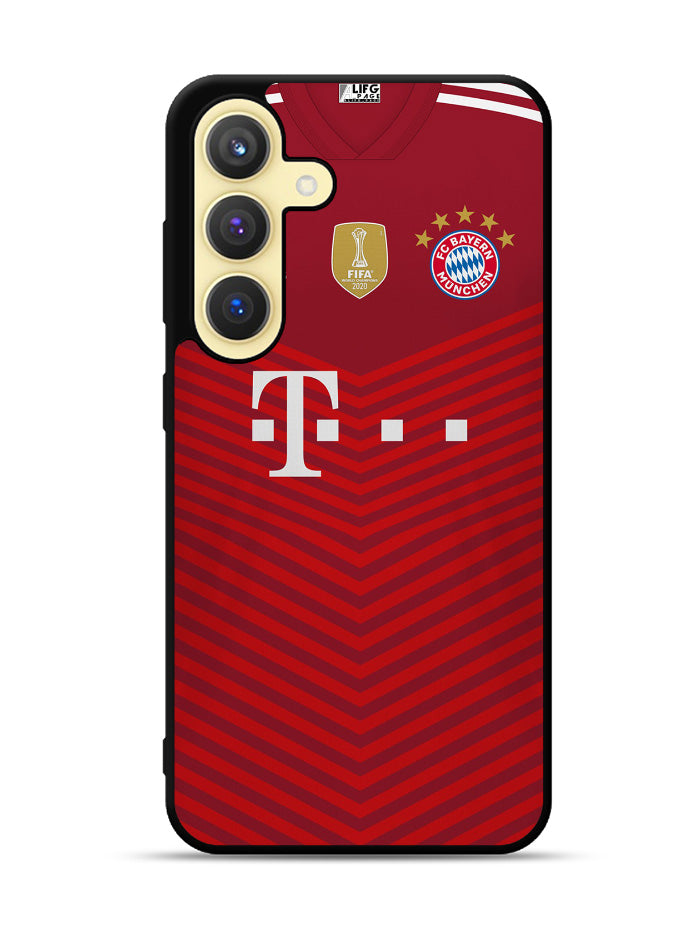FC Bayern Munchen 2021-2022 Home Jersey Samsung Galaxy S25 Plus 5G , Samsung Galaxy S25+ 5G Case OV8797