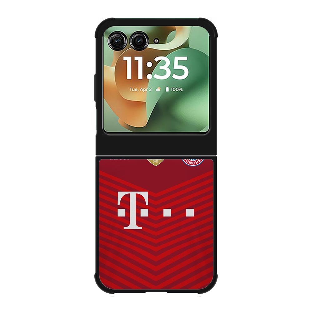 FC Bayern Munchen 2021-2022 Home Jersey Motorola Moto RAZR 2025 Case OV8797