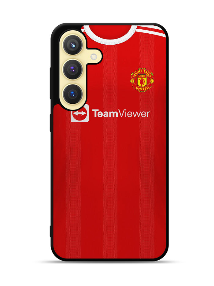 Manchester United 2021-2022 Home Jersey Samsung Galaxy S25 Plus 5G , Samsung Galaxy S25+ 5G Case OV8801