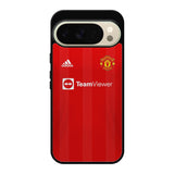 Manchester United 2021-2022 Home Jersey Google Pixel 10 Pro Case QC8801