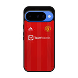 Manchester United 2021-2022 Home Jersey Google Pixel 10 Case QC8801