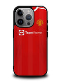 Manchester United 2021-2022 Home Jersey iPhone 14 Pro Case QC8801