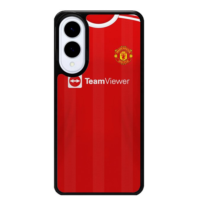 Manchester United 2021-2022 Home Jersey Samsung Galaxy S25 Edge 5G Case OV8801