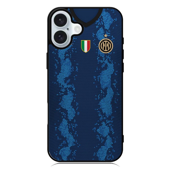 Inter Milan 2021-2022 Home Jersey iPhone 16 Case QC8798