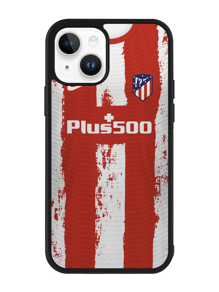 Atletico Madrid 2021-2022 Home Jersey iPhone 14 Case QC8791