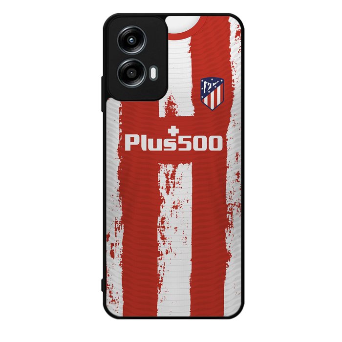 Atletico Madrid 2021-2022 Home Jersey Motorola Moto G Play 2024 Case OV8791