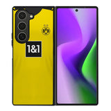 Borussia Dortmund 2021-2022 Home Jersey Samsung Galaxy Z Fold 6 5G 2024 Case OV8794
