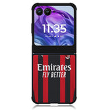 AC MILAN 2021-2022 Home Jersey Motorola Moto Razr Plus 2024 , Moto Razr+ 2024 Case OV8788