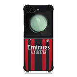 AC MILAN 2021-2022 Home Jersey Samsung Galaxy Z Flip 6 5G 2024 Case OV8788