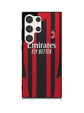 AC MILAN 2021-2022 Home Jersey Samsung Galaxy S25 Ultra 5G Case QC8788