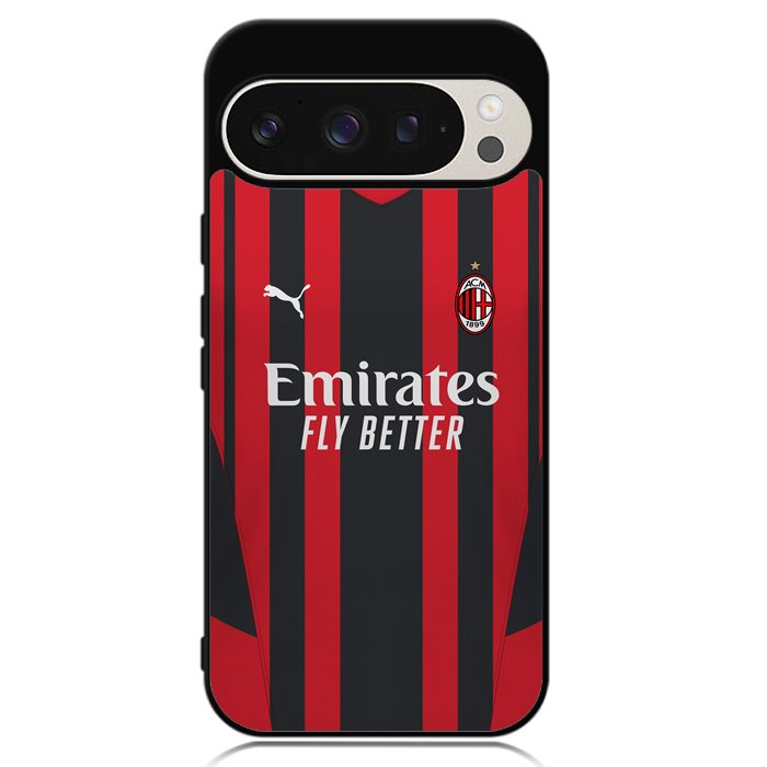 AC MILAN 2021-2022 Home Jersey Google Pixel 9 Pro XL Case OV8788