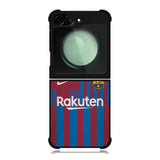 FC Barcelona 2021-2022 Home Jersey Samsung Galaxy Z Flip 6 5G 2024 Case OV8796