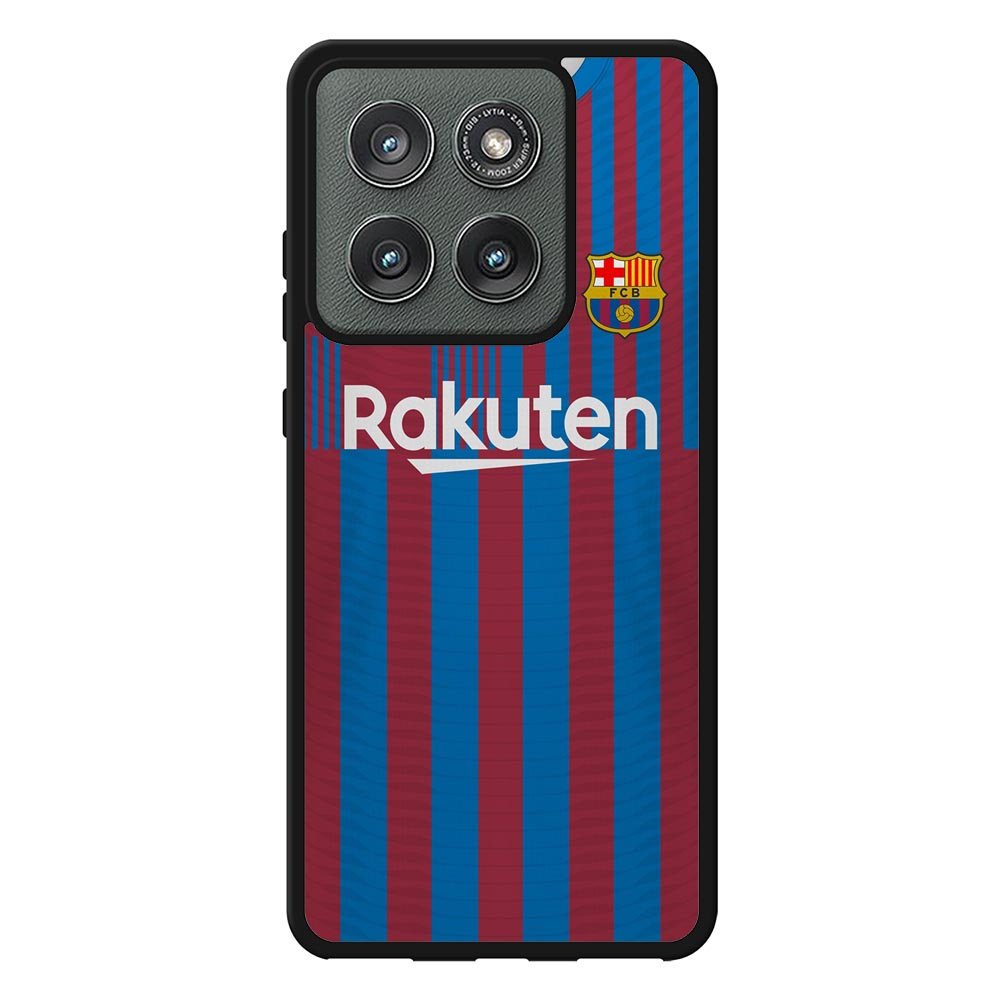 FC Barcelona 2021-2022 Home Jersey Motorola Moto Edge 2025 Case QC8796