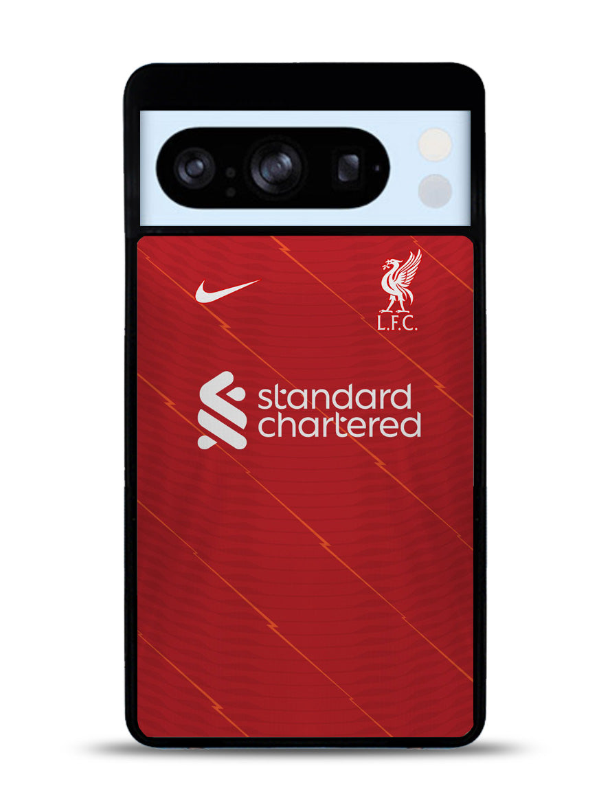 Liverpool 2021-2022 Home Jersey Google Pixel 8 Pro Case QC8799