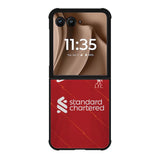 Liverpool 2021-2022 Home Jersey Motorola Moto RAZR Plus 2025 Case OV8799