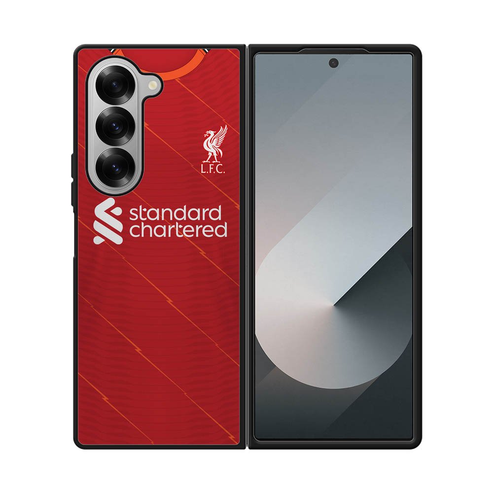 Liverpool 2021-2022 Home Jersey Samsung Galaxy Z Fold 7 5G Case OV8799