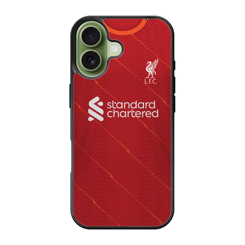 Liverpool 2021-2022 Home Jersey iPhone 17 Case OV8799