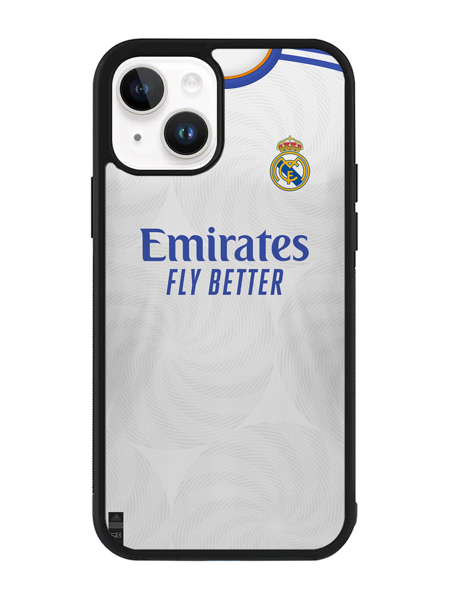 Real Madrid 2021-2022 Home Jersey iPhone 14 Case QC8805