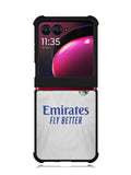Real Madrid 2021-2022 Home Jersey Motorola Moto Razr Plus 2023 , Moto Razr+ 2023 Case OV8805