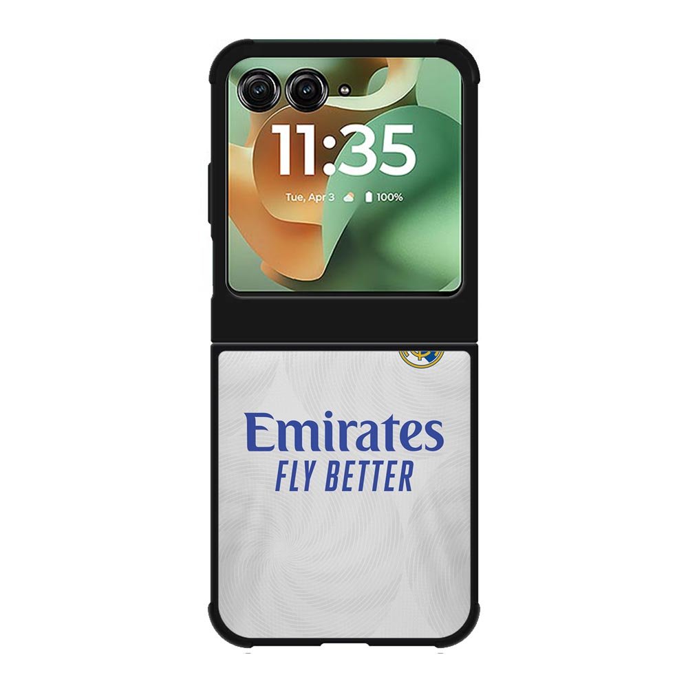 Real Madrid 2021-2022 Home Jersey Motorola Moto RAZR 2025 Case OV8805