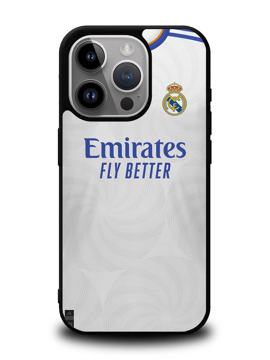 Real Madrid 2021-2022 Home Jersey iPhone 16 Pro Max Case OV8805