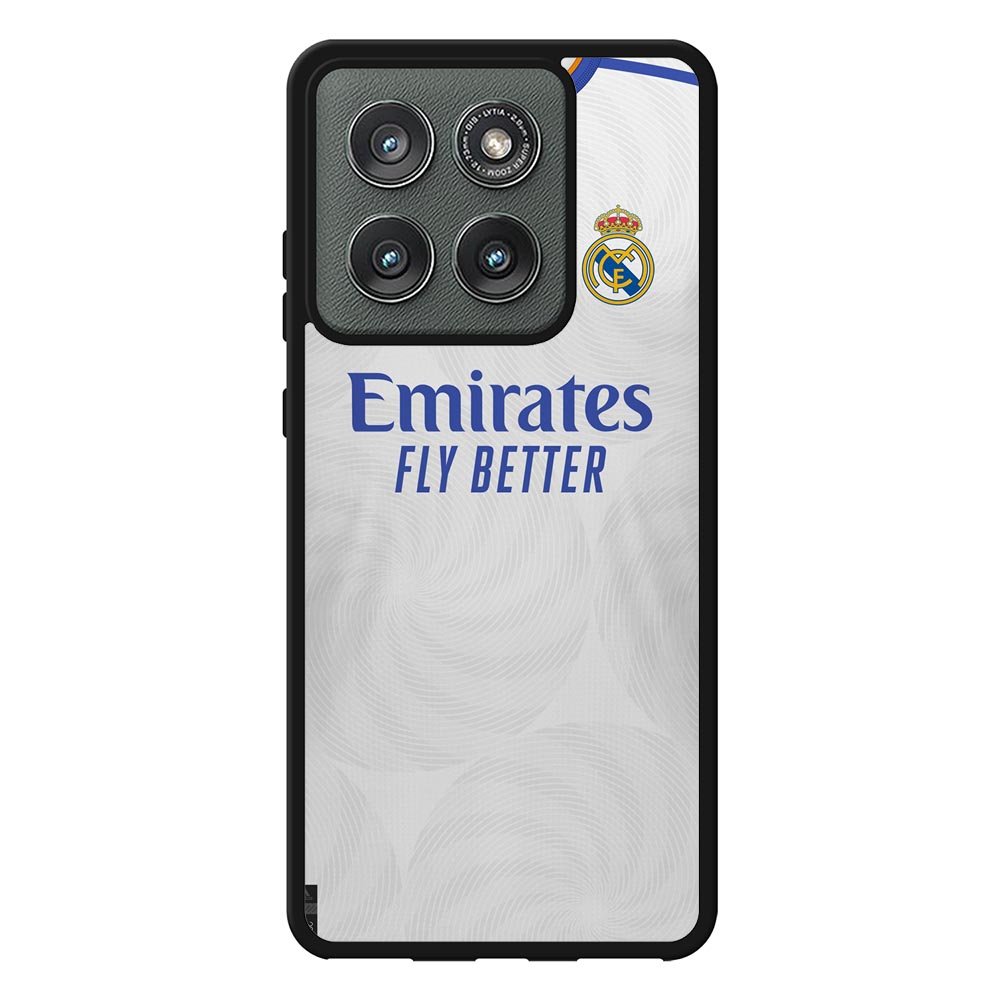 Real Madrid 2021-2022 Home Jersey Motorola Moto Edge 2025 Case OV8805