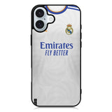 Real Madrid 2021-2022 Home Jersey iPhone 16 Plus Case QC8805