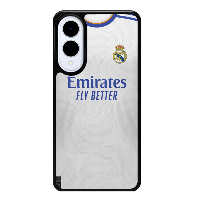 Real Madrid 2021-2022 Home Jersey Samsung Galaxy S25 Edge 5G Case OV8805