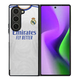 Real Madrid 2021-2022 Home Jersey Samsung Galaxy Z Fold 6 5G 2024 Case OV8805