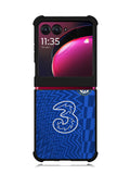 Chelsea FC 2021-2022 Home Jersey Motorola Moto Razr Plus 2023 , Moto Razr+ 2023 Case OV8795