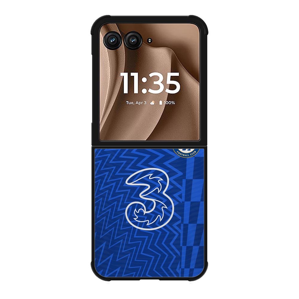 Chelsea FC 2021-2022 Home Jersey Motorola Moto RAZR Plus 2025 Case OV8795