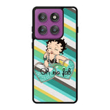Betty Boop Oh So Far Tosca Motorola Moto Edge 60 Pro Case QC8793