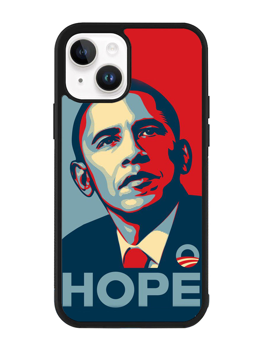 Obama Hope Poster Style iPhone 14 Plus Case QC8819