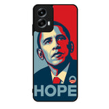 Obama Hope Poster Style Motorola Moto G Play 2024 Case OV8819