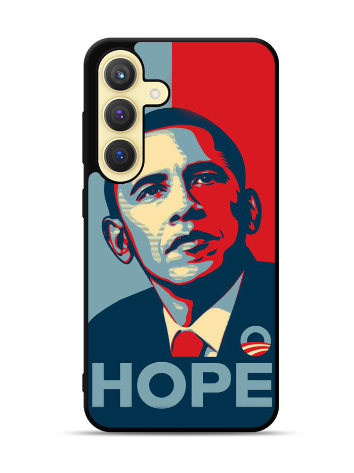 Obama Hope Poster Style Samsung Galaxy S24 FE 5G Case OV8819