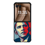 Obama Hope Poster Style Motorola Moto RAZR Plus 2025 Case OV8819