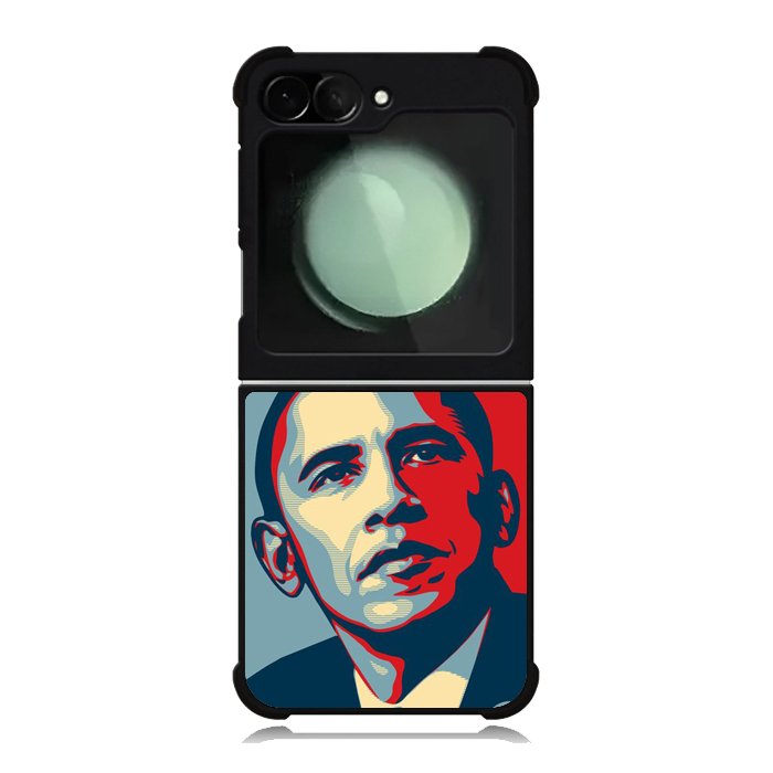 Obama Hope Poster Style Samsung Galaxy Z Flip 6 5G 2024 Case OV8819
