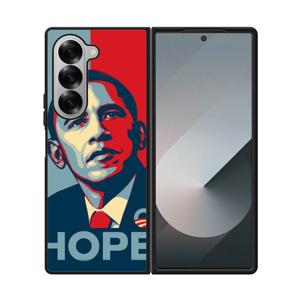 Obama Hope Poster Style Samsung Galaxy Z Fold 7 5G Case OV8819