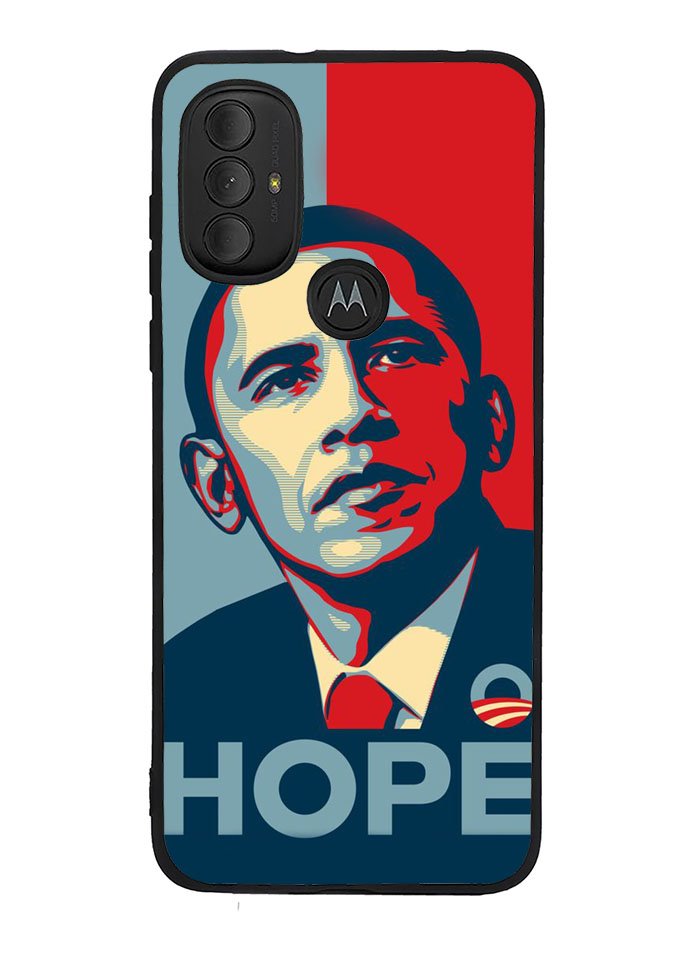 Obama Hope Poster Style Motorola Moto G Pure 2021 , Moto G Power 2022 Case OV8819