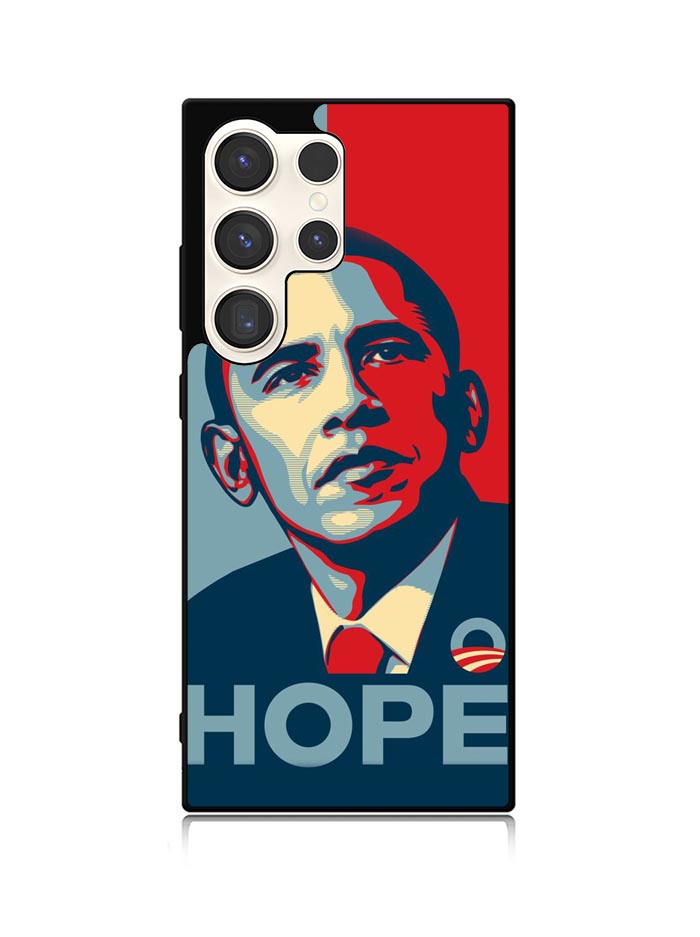 Obama Hope Poster Style Samsung Galaxy S25 Ultra 5G Case QC8819