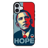 Obama Hope Poster Style iPhone 16 Case QC8819